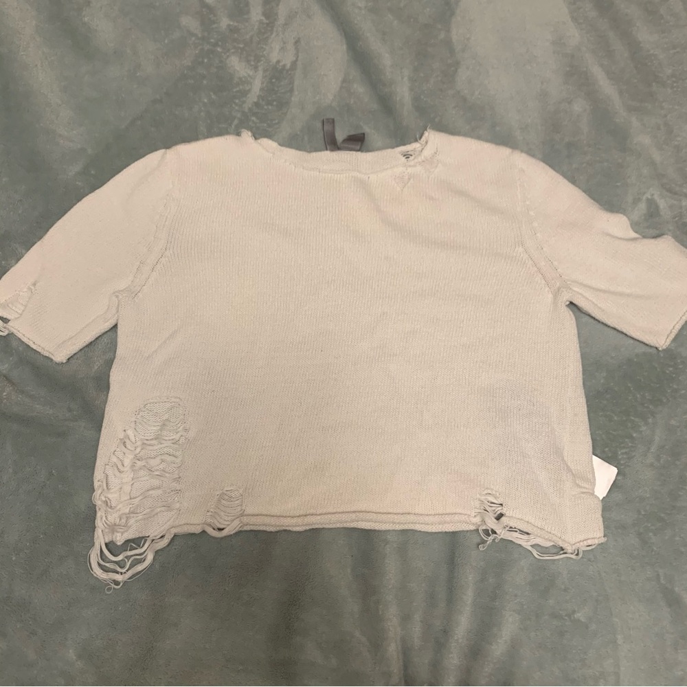H&M size small knit crop top